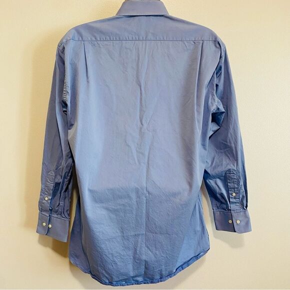 PATRICK JAMES Blue Button Down Shirt - Picture 9 of 10